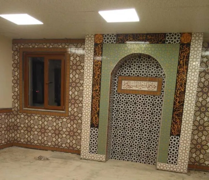 Cami İçi Çini Çalışması 22