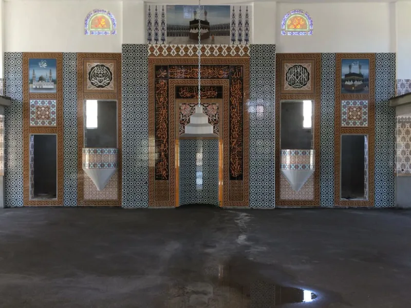 Cami İçi Çini Çalışması 01